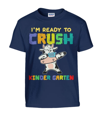 I'm Ready To Crush - Dabbing cow - Kid T-shirt - myfunfarm