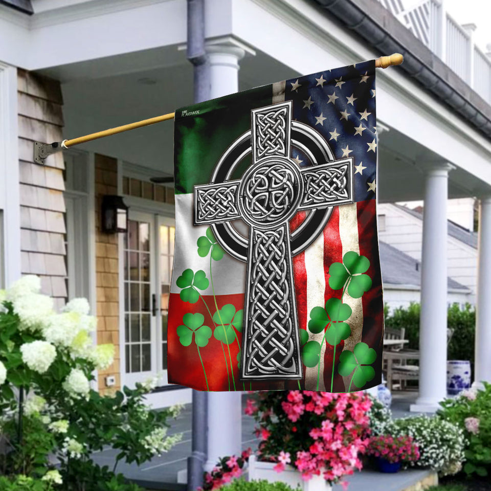 The Irish Celtic Cross Flag