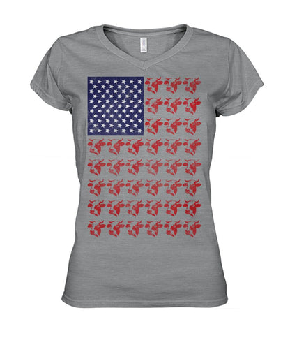 American farmer - Men's and Women's t-shirt , Vneck, Hoodies - myfunfarm - clothing acceessories shoes for cow lovers, pig, horse, cat, sheep, dog, chicken, goat farmer