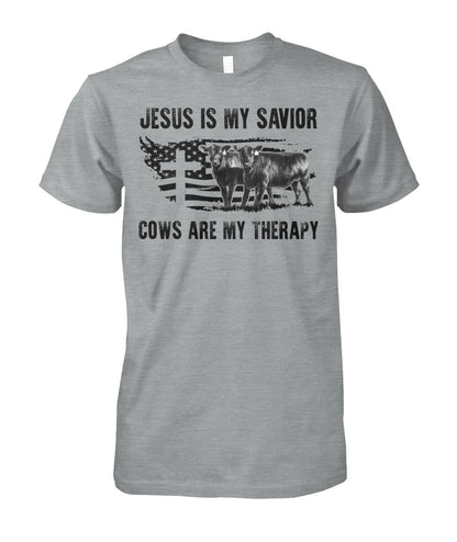 Jesus is my savior cows are my therapy