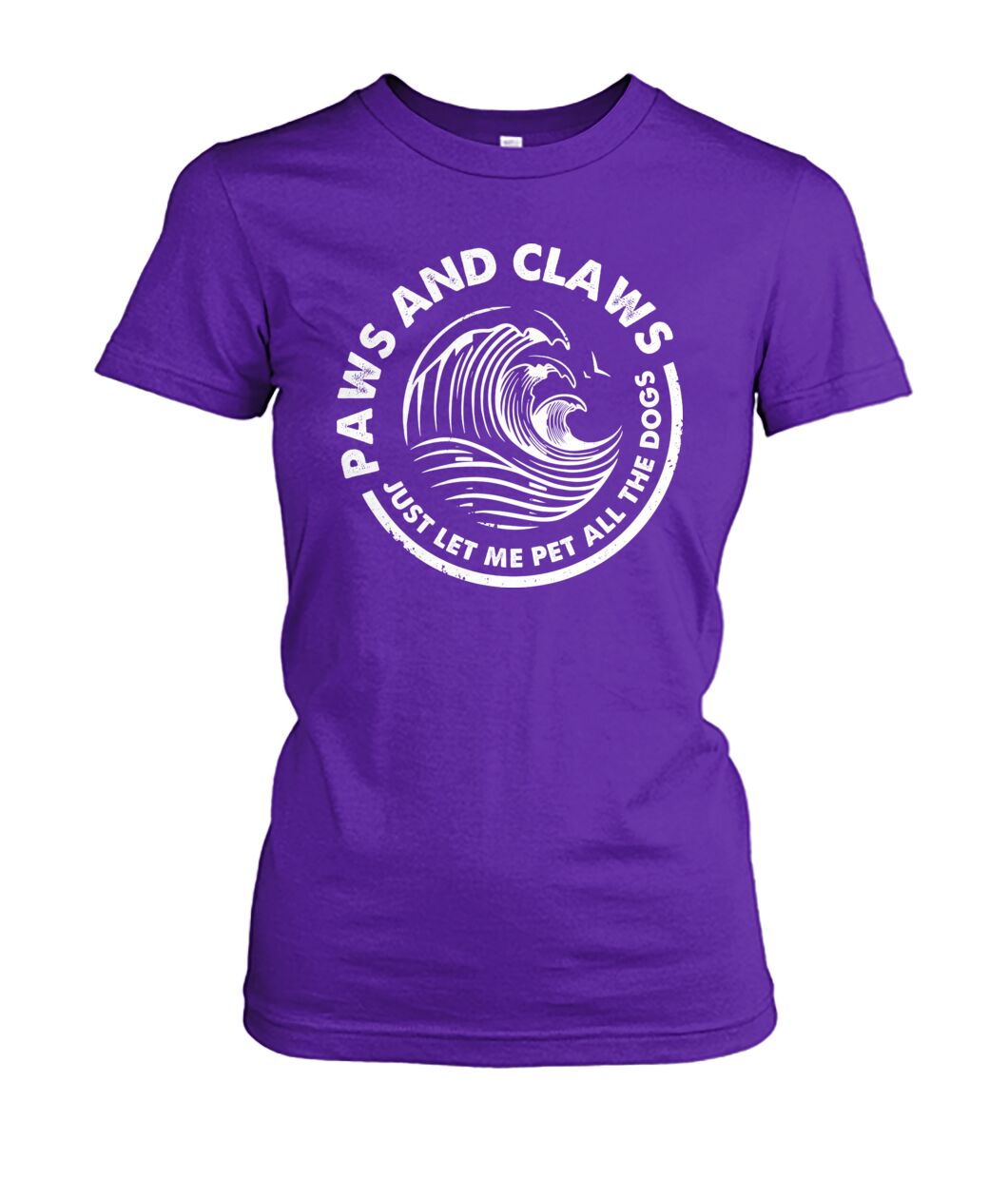 Paws and claws  - Men's and Women's t-shirt , Hoodies for Dog Lovers - myfunfarm - clothing acceessories shoes for cow lovers, pig, horse, cat, sheep, dog, chicken, goat farmer