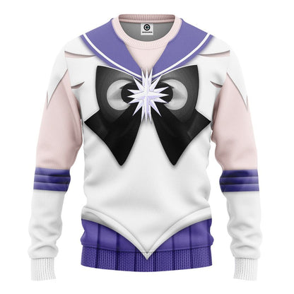 Sailor Saturn Custom Tshirt Hoodie Long sleeve - Apparel