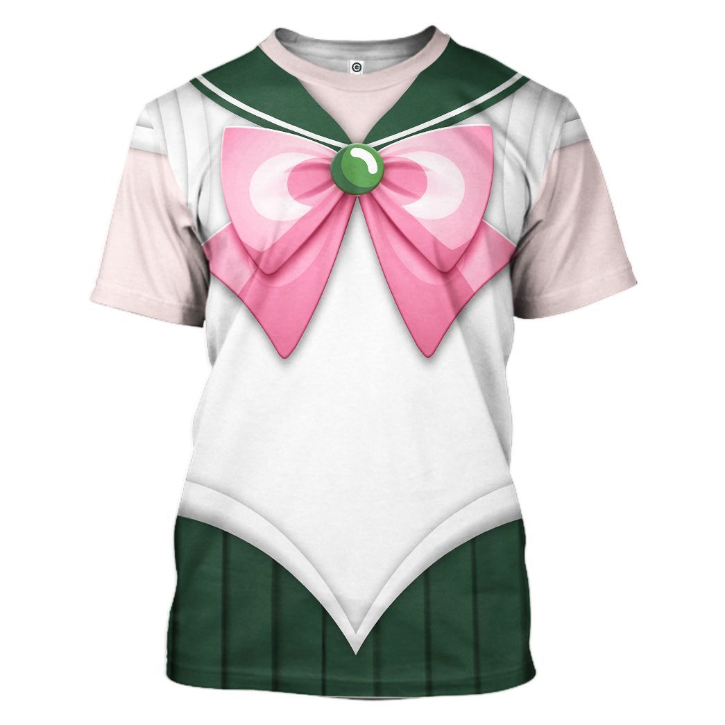 Cosplay Sailor Jupiter Custom Tshirt Hoodie Long sleeve - Apparel