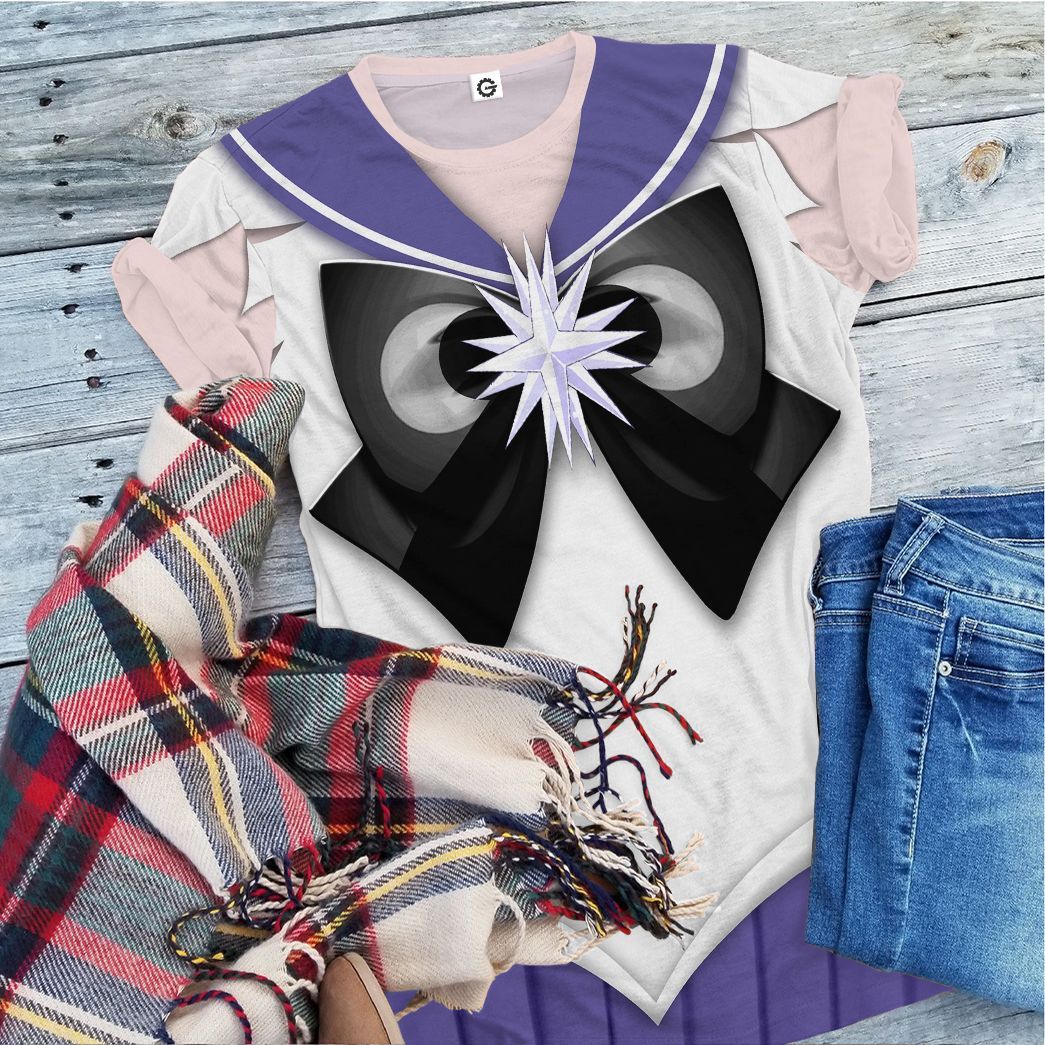 Sailor Saturn Custom Tshirt Hoodie Long sleeve - Apparel