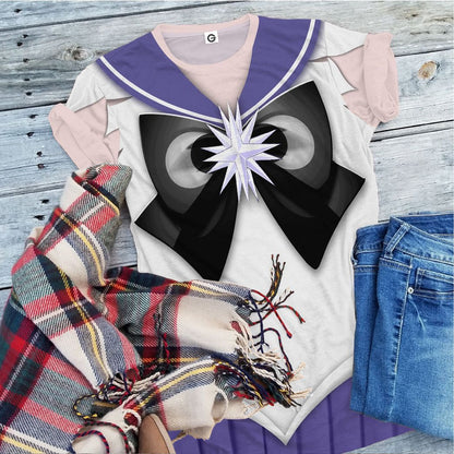 Sailor Saturn Custom Tshirt Hoodie Long sleeve - Apparel