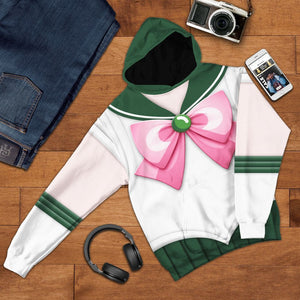Cosplay Sailor Jupiter Custom Tshirt Hoodie Long sleeve - Apparel