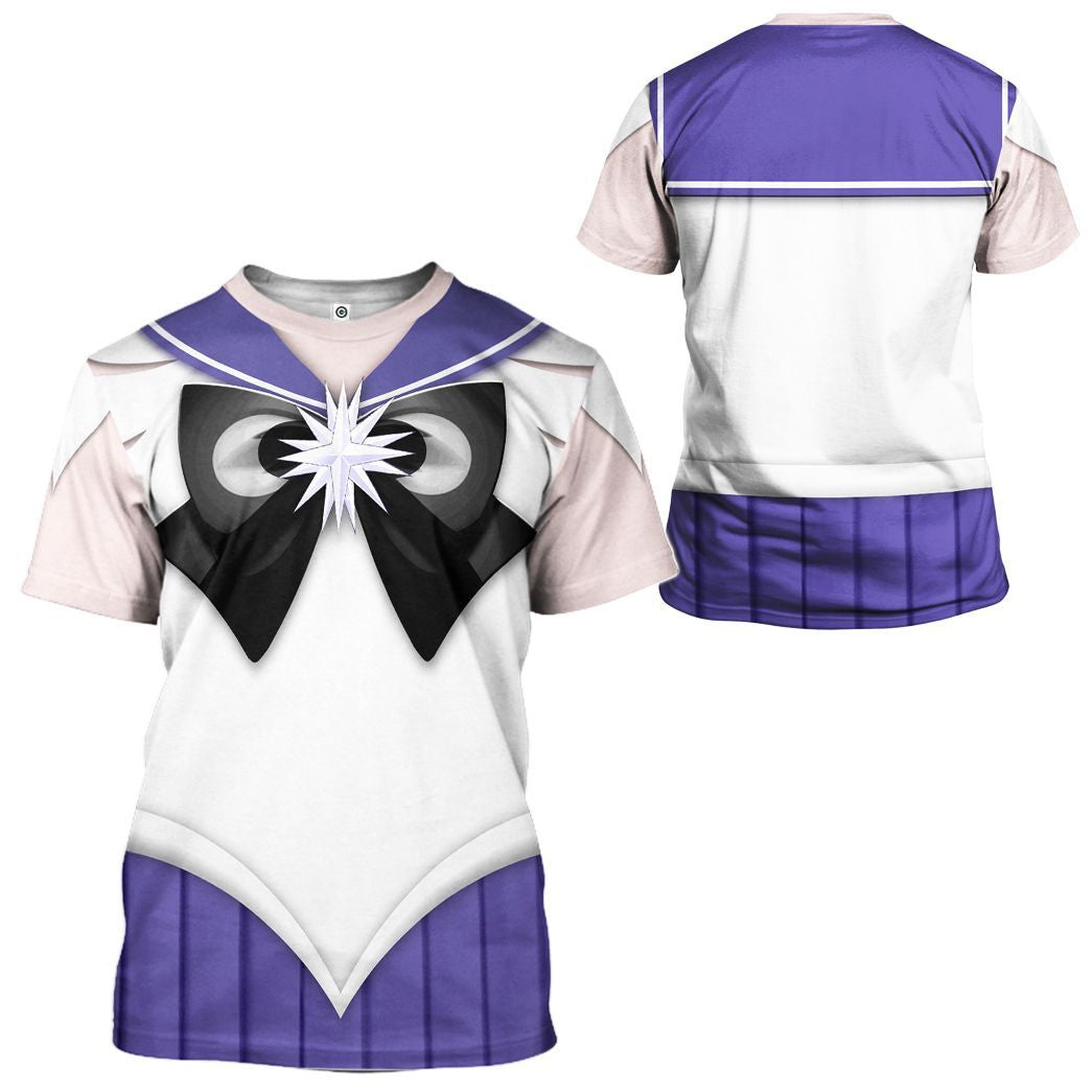 Sailor Saturn Custom Tshirt Hoodie Long sleeve - Apparel