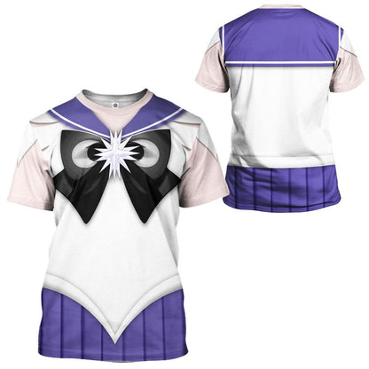 Sailor Saturn Custom Tshirt Hoodie Long sleeve - Apparel