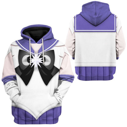 Sailor Saturn Custom Tshirt Hoodie Long sleeve - Apparel