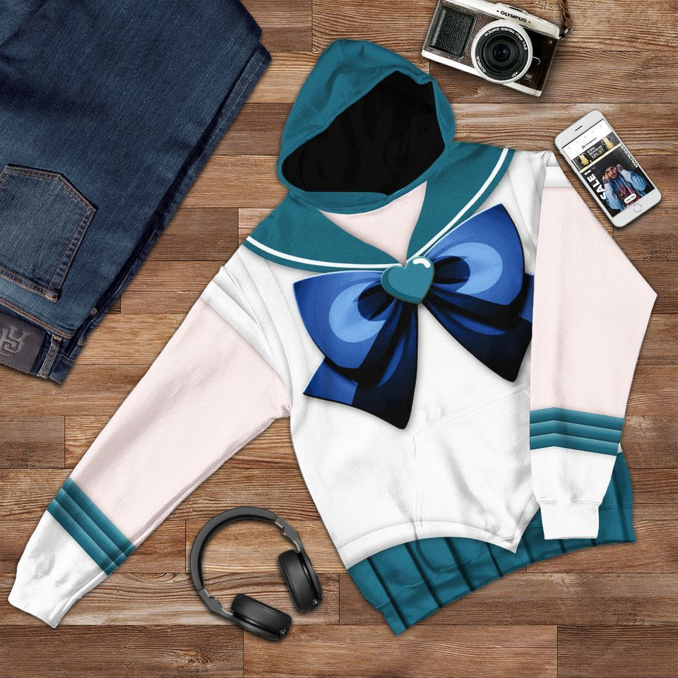 Cosplay Sailor Neptune Custom Tshirt Hoodie Long sleeve - Apparel