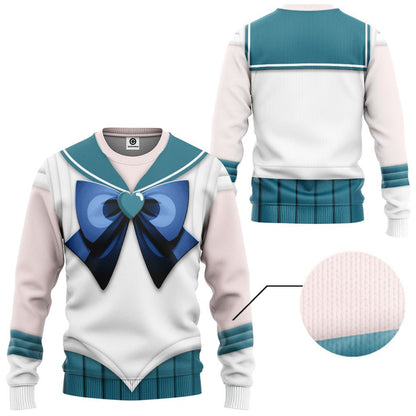 Cosplay Sailor Neptune Custom Tshirt Hoodie Long sleeve - Apparel