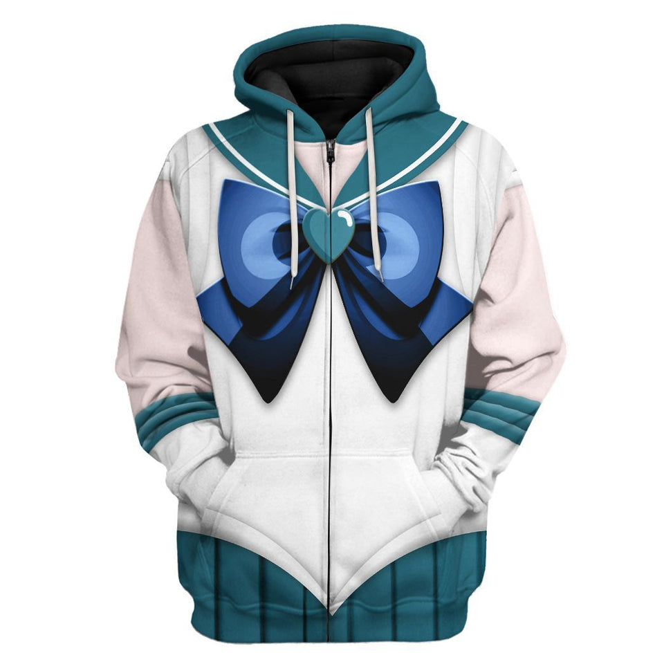 Cosplay Sailor Neptune Custom Tshirt Hoodie Long sleeve - Apparel