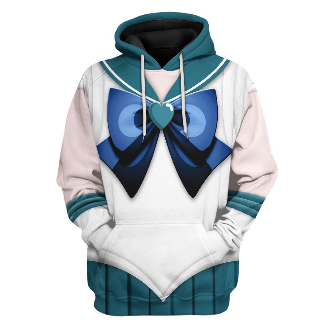Cosplay Sailor Neptune Custom Tshirt Hoodie Long sleeve - Apparel