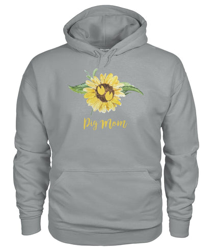 Pig  MOM - Men's and Women's t-shirt , Vneck, Hoodies - myfunfarm - clothing acceessories shoes for cow lovers, pig, horse, cat, sheep, dog, chicken, goat farmer
