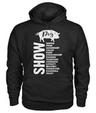 Show pig - Men's and Women's t-shirt , Vneck, Hoodies - myfunfarm - clothing acceessories shoes for cow lovers, pig, horse, cat, sheep, dog, chicken, goat farmer