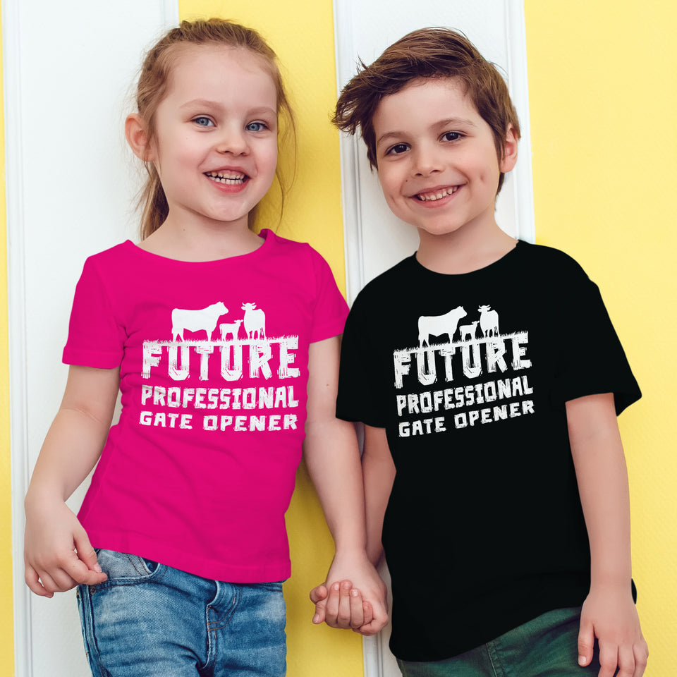 Future professional gate opener - Kids T-shirt , Onesie