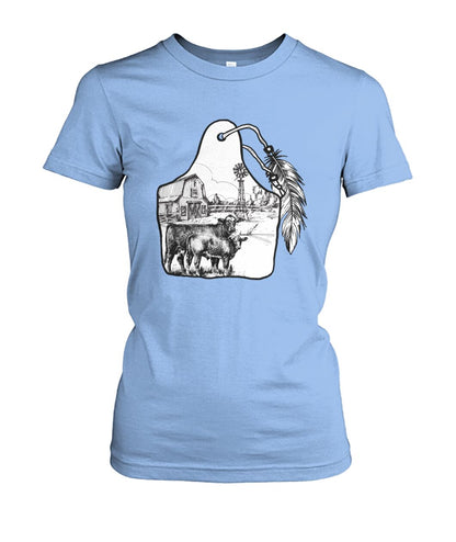 Cattle tag  - design unisex  t-shirt , Hoodies