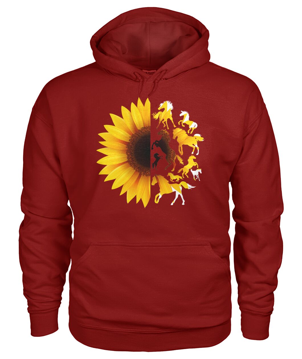 Horse sunflowers - Men's and Women's t-shirt , Vneck, Hoodies - myfunfarm - clothing acceessories shoes for cow lovers, pig, horse, cat, sheep, dog, chicken, goat farmer