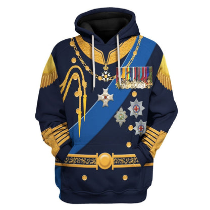 King George VI of United Kingdom Tracksuit - Cosplay Historical Costumes - Apparel