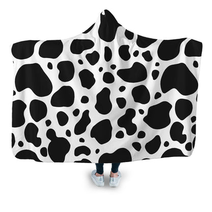 Cow pattern - Hooded Blanket - Cow Lovers - myfunfarm