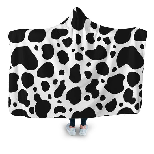 Cow pattern - Hooded Blanket - Cow Lovers - myfunfarm