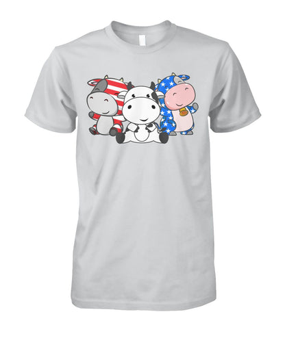 Cow USA  - funny design unisex  t-shirt , Hoodies