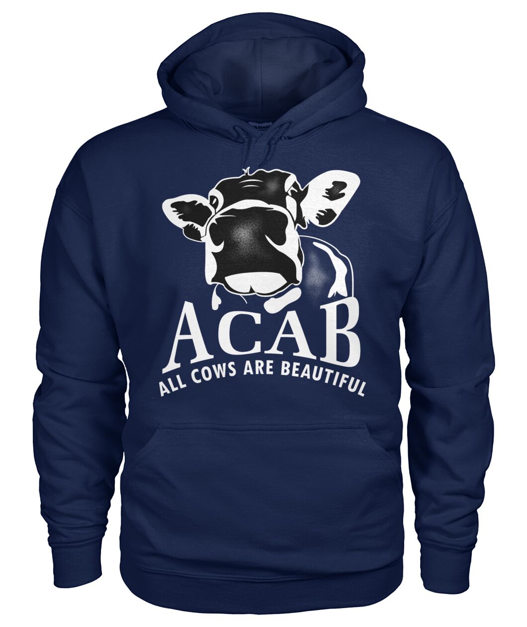 ACAB funny cow  - Men's and Women's t-shirt , Vneck, Hoodies - myfunfarm - clothing acceessories shoes for cow lovers, pig, horse, cat, sheep, dog, chicken, goat farmer