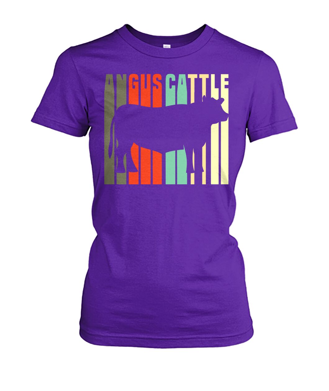 Angus vintage style - Men's and Women's t-shirt , Vneck, Hoodies - myfunfarm - clothing acceessories shoes for cow lovers, pig, horse, cat, sheep, dog, chicken, goat farmer