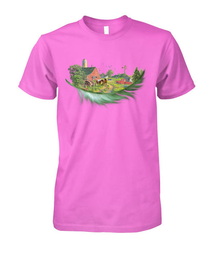 We Love Farm Life - funny design unisex  t-shirt , Hoodies