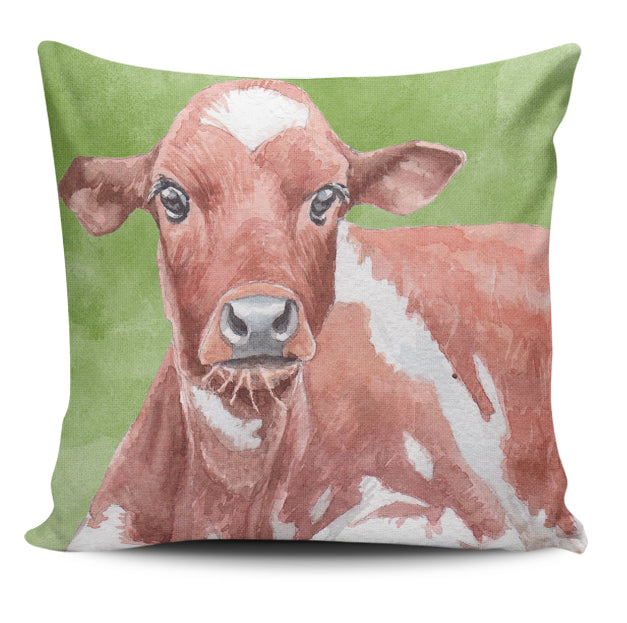 Cow painting print sk00009 Custom  Pillow Case - myfunfarm