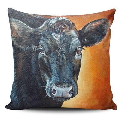 Angus printing wattercolor style - pillow case - myfunfarm