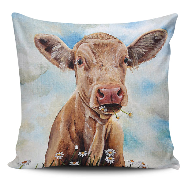 cow print sk00007 Custom  Pillow Case - myfunfarm