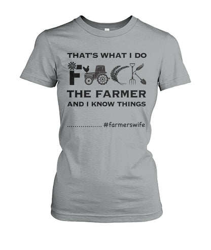 That's what i do  - farmerswife - funny design unisex  t-shirt , Hoodies