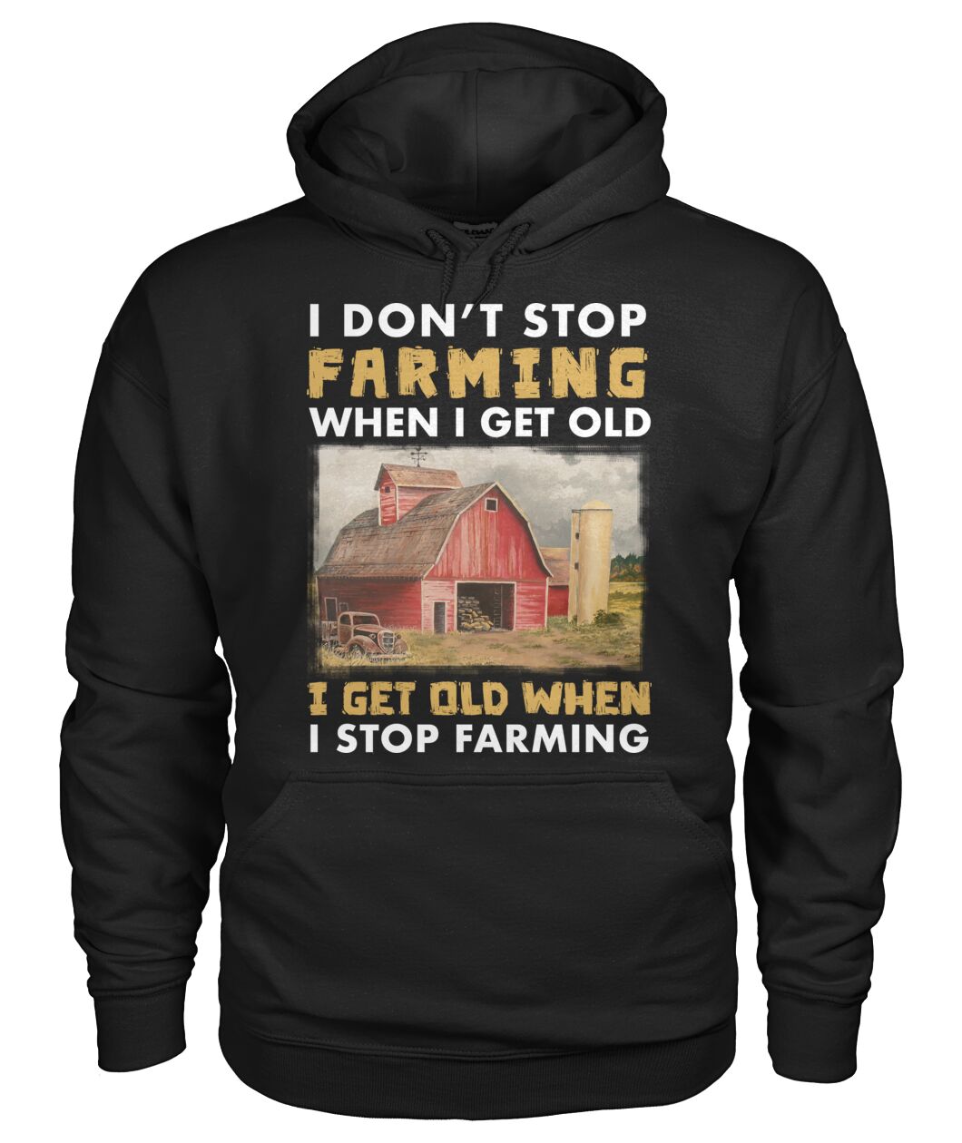 I don't stop farming - unisex  t-shirt , Hoodies - myfunfarm