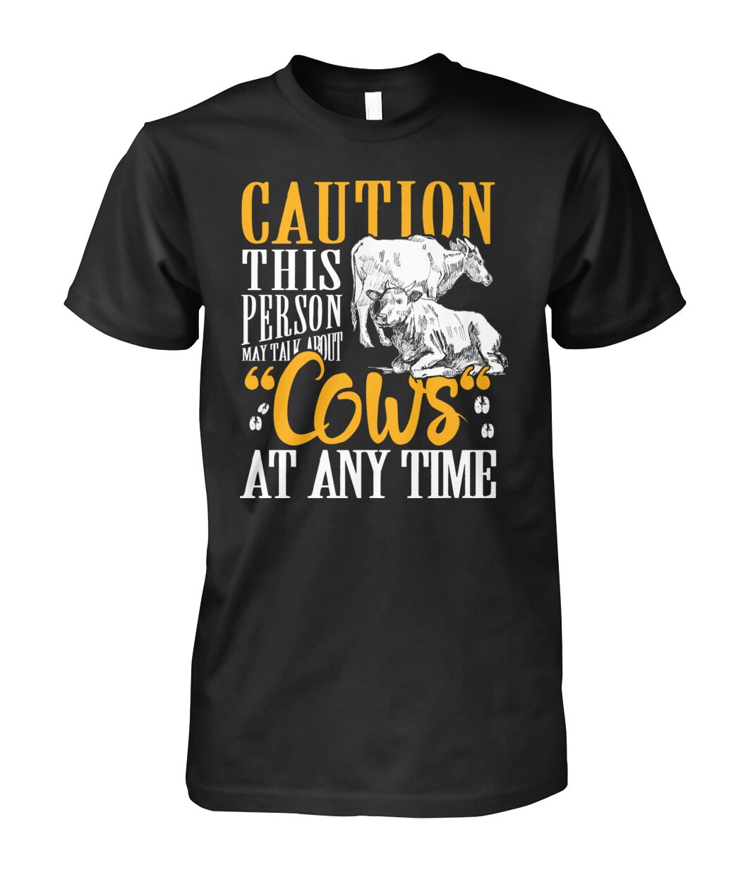 Caution this person may talk about - Men's and Women's t-shirt , Vneck, Hoodies - myfunfarm - clothing acceessories shoes for cow lovers, pig, horse, cat, sheep, dog, chicken, goat farmer