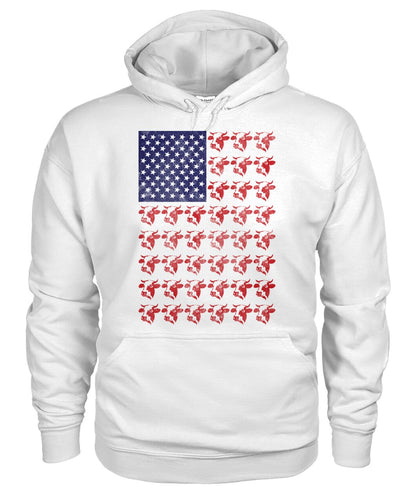 American farmer - Men's and Women's t-shirt , Vneck, Hoodies - myfunfarm - clothing acceessories shoes for cow lovers, pig, horse, cat, sheep, dog, chicken, goat farmer