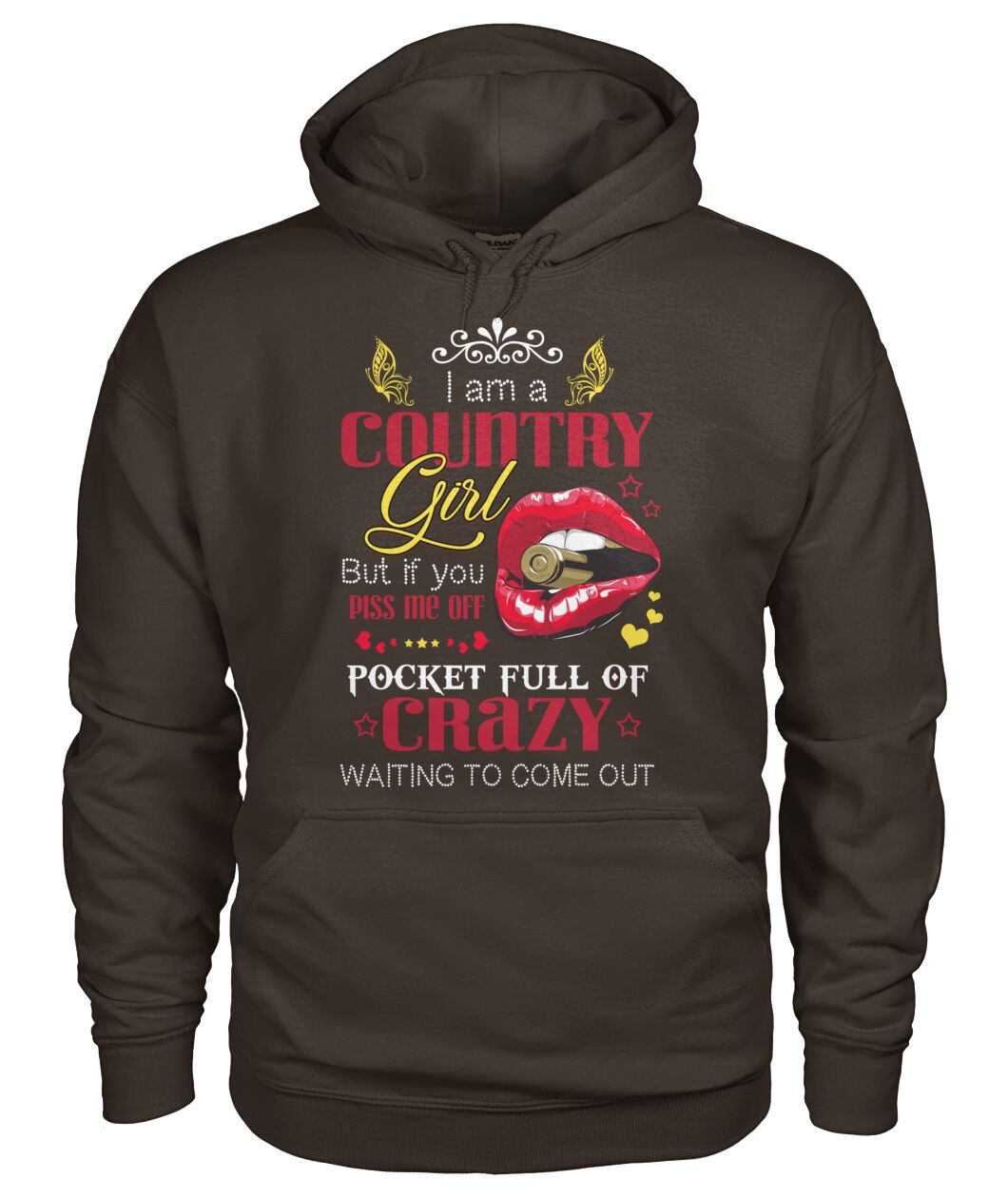 i am a country girl but if you piss me off pocket - unisex  t-shirt , Hoodies