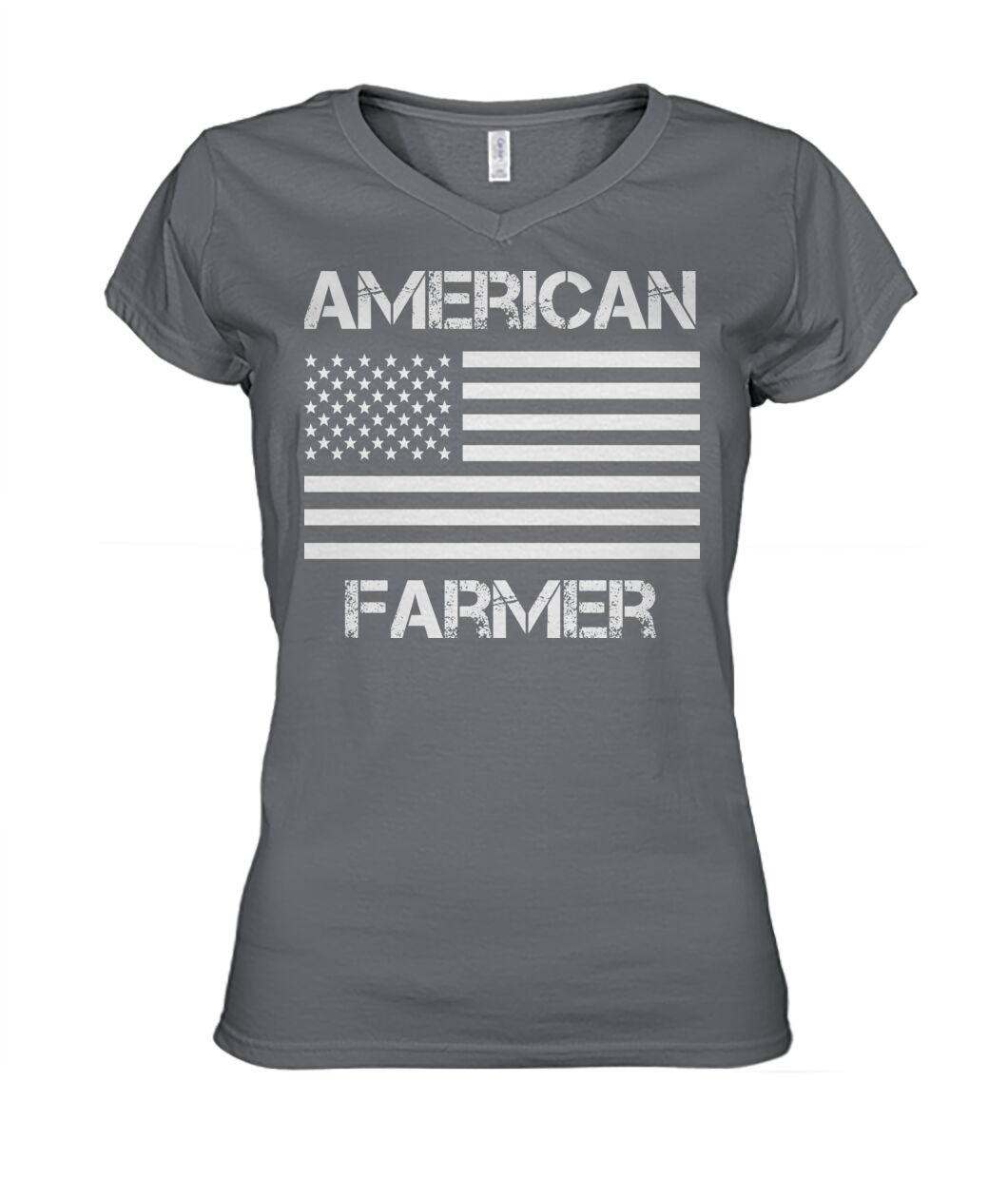 American farmer - Men's and Women's t-shirt , Vneck, Hoodies - myfunfarm - clothing acceessories shoes for cow lovers, pig, horse, cat, sheep, dog, chicken, goat farmer