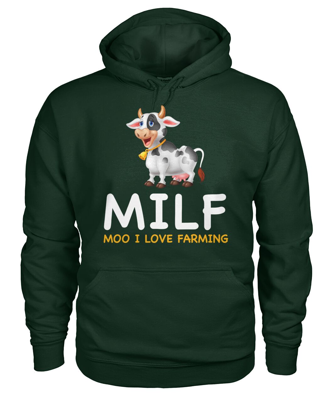 MILF - Moo i love farming - funny design unisex  t-shirt , Hoodies
