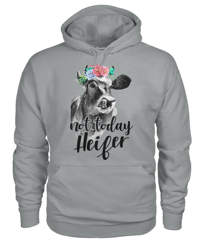 Not today Heifer - Men's and Women's t-shirt , Vneck, Hoodies - myfunfarm - clothing acceessories shoes for cow lovers, pig, horse, cat, sheep, dog, chicken, goat farmer