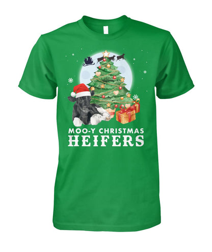 Mooy christmas heifers  -   unisex  t-shirt ,sweatshirt , Hoodies