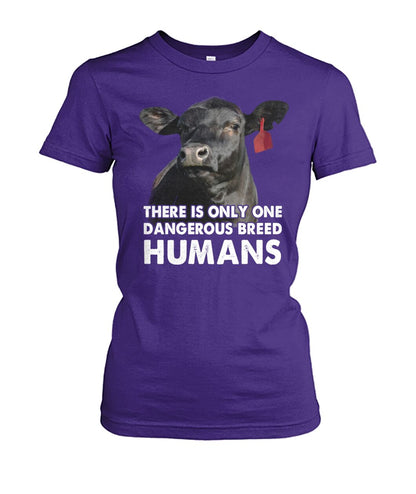 There is only one dangerous breed Humans - unisex  t-shirt , Hoodies