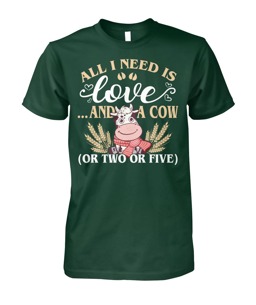 All i need i love and cows - Men's and Women's t-shirt , Vneck, Hoodies - myfunfarm - clothing acceessories shoes for cow lovers, pig, horse, cat, sheep, dog, chicken, goat farmer
