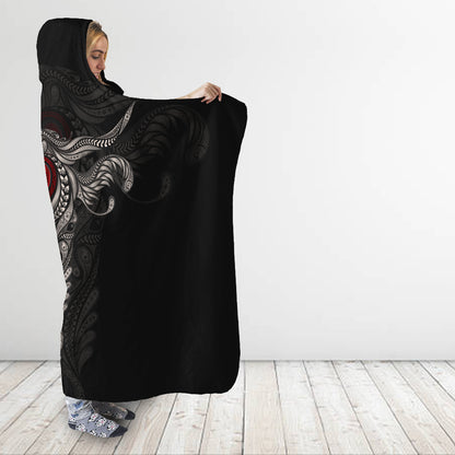 Cow art painting style - Hooded Blanket - Cow Lovers - myfunfarm