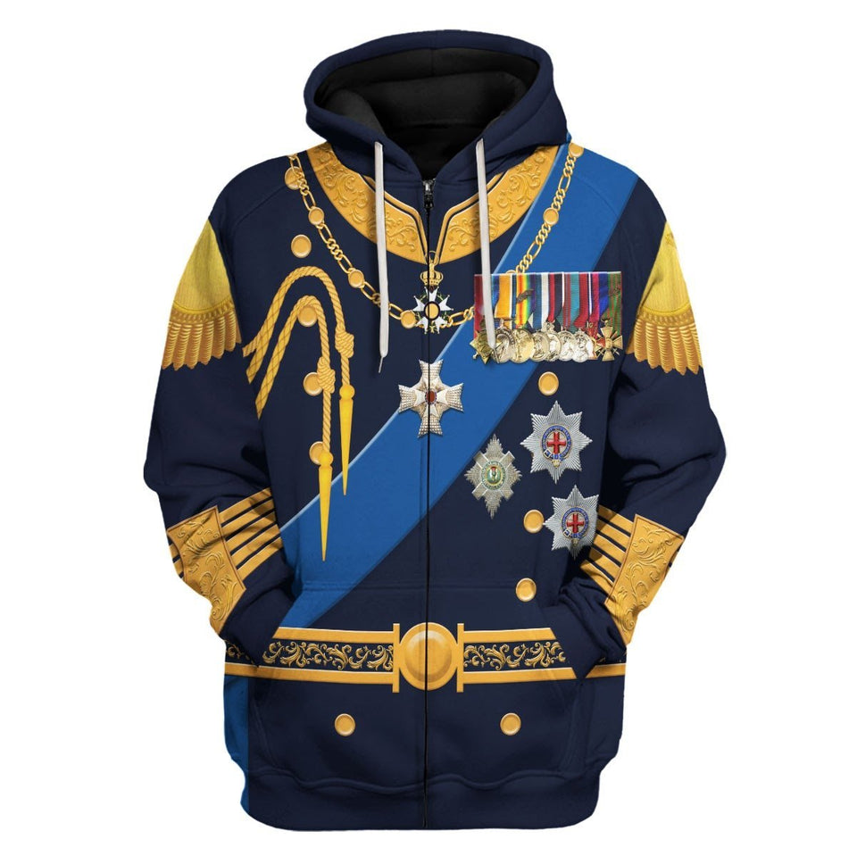 King George VI of United Kingdom Tracksuit - Cosplay Historical Costumes - Apparel