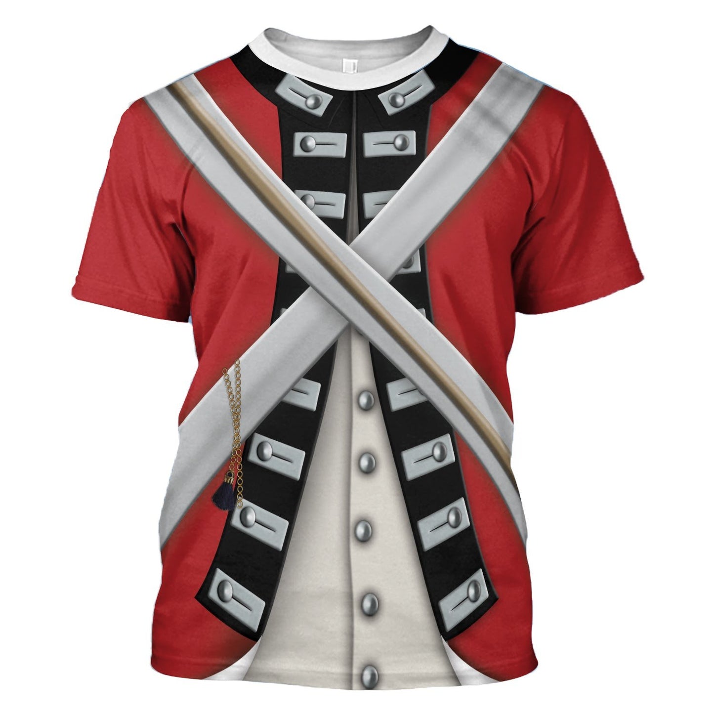 British Army Red Coat Tracksuit - Cosplay Historical Costumes - Apparel - myfunfarm