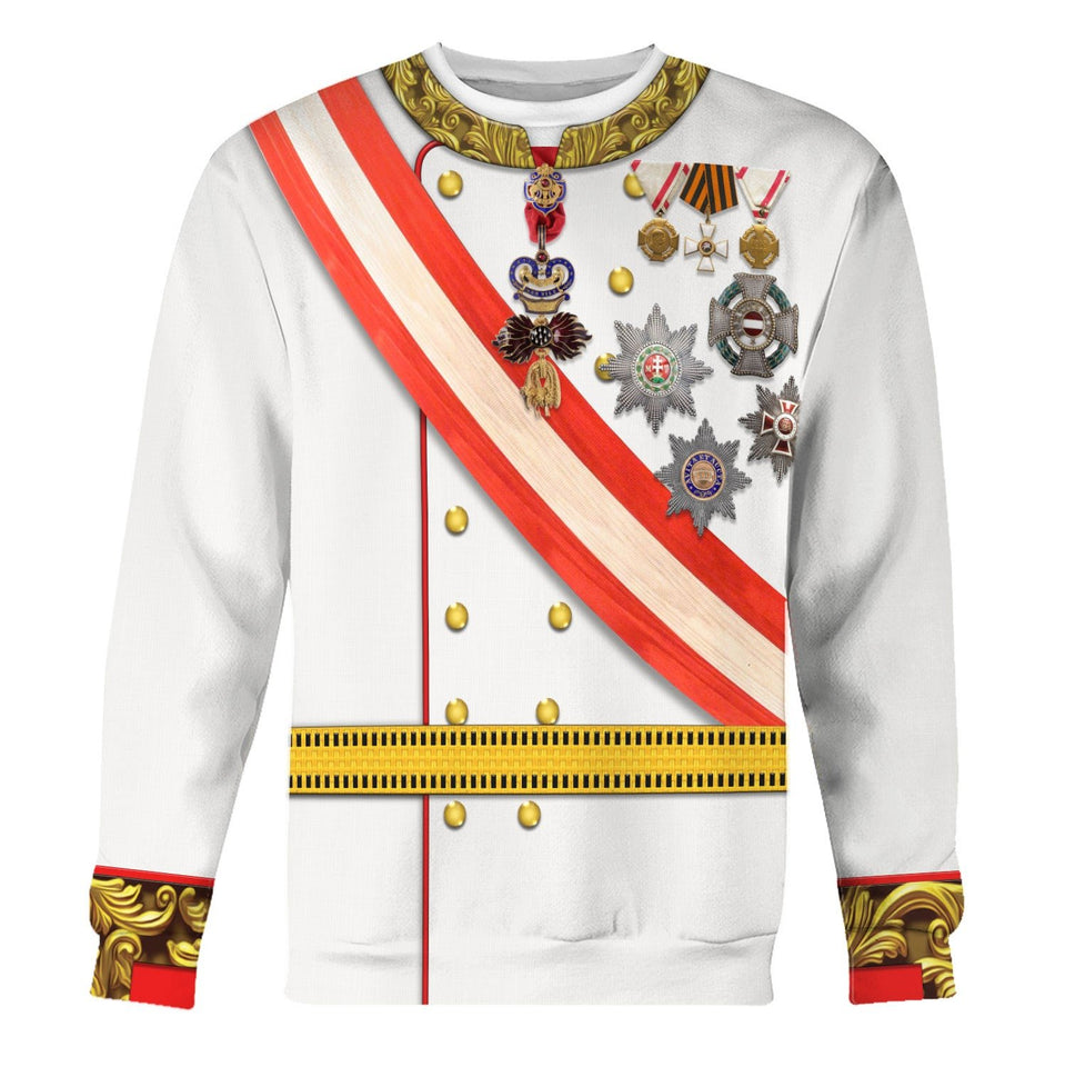 Emperor Franz Joseph I Tracksuit - Cosplay Historical Costumes - Apparel