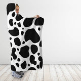 Cow pattern - Hooded Blanket - Cow Lovers