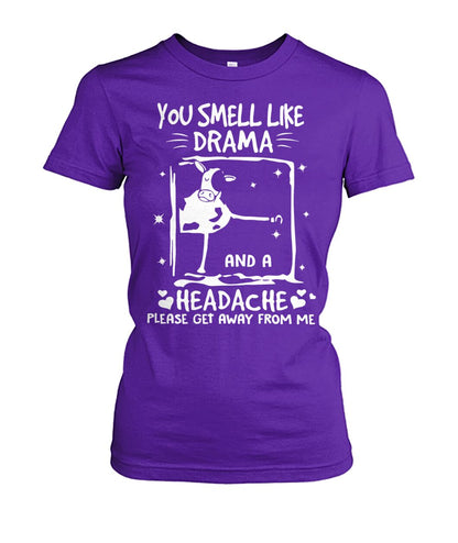 you smell like drama - unisex  t-shirt , Hoodies - myfunfarm