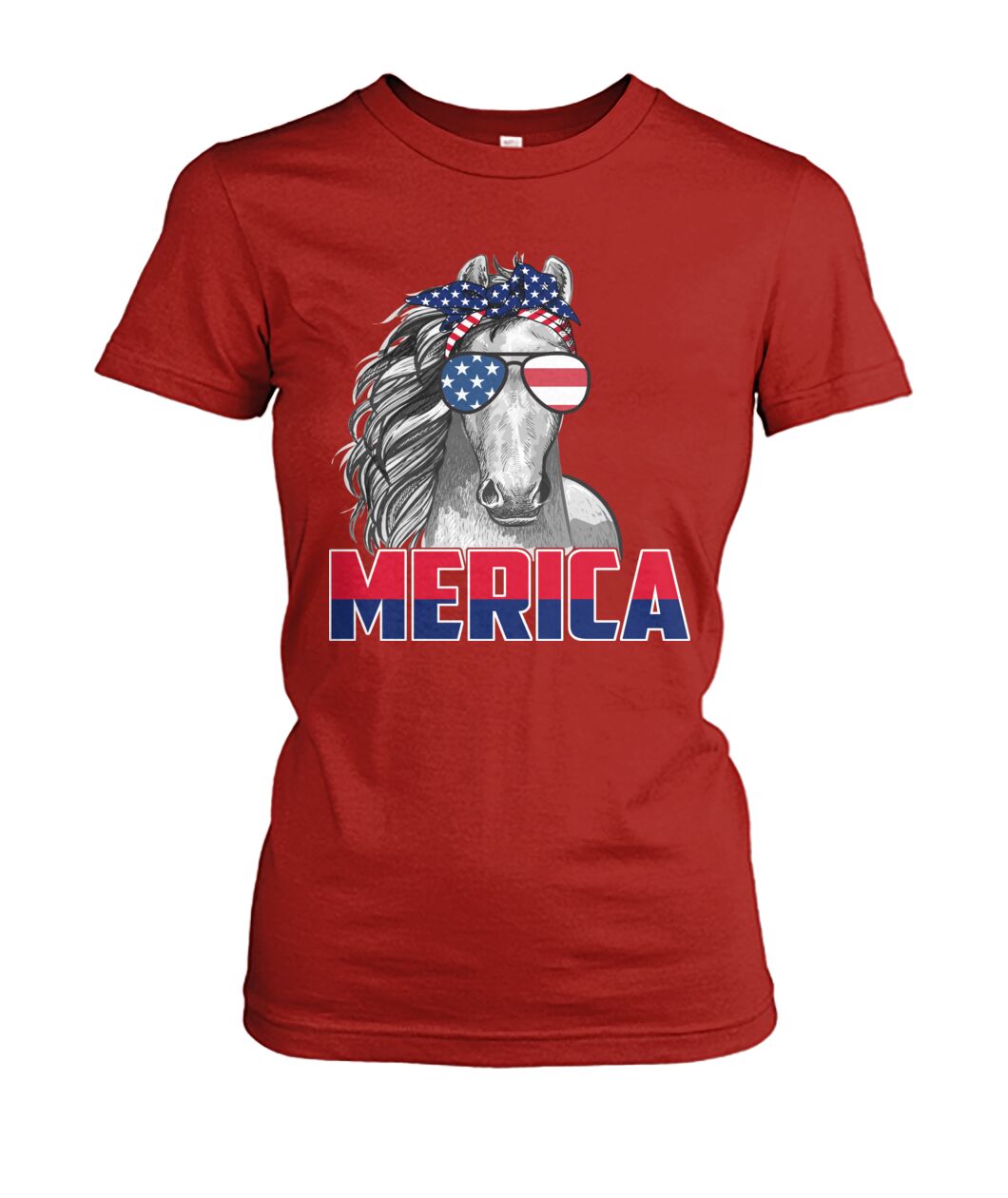 Love horse love america - Men's and Women's t-shirt , Vneck, Hoodies - myfunfarm - clothing acceessories shoes for cow lovers, pig, horse, cat, sheep, dog, chicken, goat farmer
